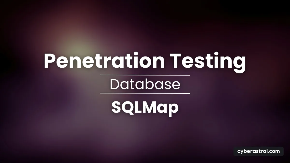 Penetration Testing On a Database Using SQLmap