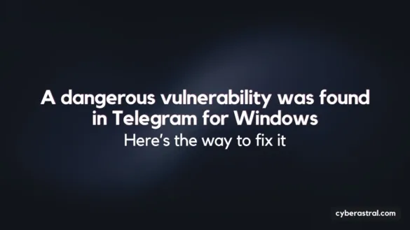 telegram vulnerability