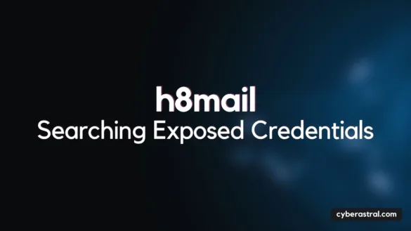 h8mail searching exposed credentials